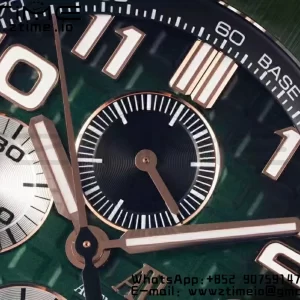 AP ロイヤルオーク オフショア 2020 44mm APF 1:1 ベスト・エディション ラバーストラップ グリーン・セラミック・ベゼル A3126 - スーパークローン・ウォッチ｜1:1 ベスト・バージョン