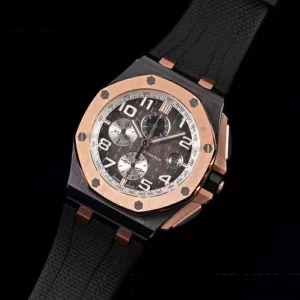 AP Royal Oak Offshore 2020 44mm APF 1:1 Best Edition RG Lünette auf Kautschukband A3126 - Super Clone Uhr | 1:1 Best Version