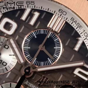 AP Royal Oak Offshore 2020 44mm APF 1:1 Best Edition RG Lünette auf Kautschukband A3126 - Super Clone Uhr | 1:1 Best Version