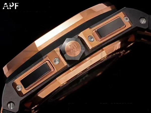 AP Royal Oak Offshore 2020 44mm APF 1:1 Best Edition RG Lünette auf Kautschukband A3126 - Super Clone Uhr | 1:1 Best Version