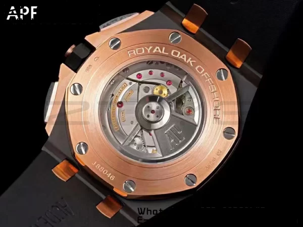 AP Royal Oak Offshore 2020 44mm APF 1:1 Best Edition RG Lünette auf Kautschukband A3126 - Super Clone Uhr | 1:1 Best Version