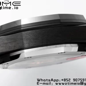 AP Royal Oak Offshore 42mm Black Ceramic APF 1:1 Best Edition Black Textured Dial on SS Bracelet A4404 - Super Clone Watch | 1:1 Best Version