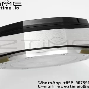 AP Royal Oak Offshore 43mm SS Black Ceramic Bezel APF 1:1 Best Edition Brown Dial on Brown Rubber Strap A4401 - Super Clone Watch | 1:1 Best Version