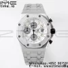 AP Royal Oak Offshore 42mm Cadran Blanc APF 1:1 Best Edition sur Bracelet SS A3126 - Super Clone Watch | 1:1 Best Version