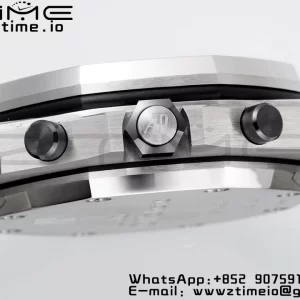 AP Royal Oak Offshore 42mm White Dial APF 1:1 Best Edition on SS Bracelet A3126 - Super Clone Watch | 1:1 Best Version