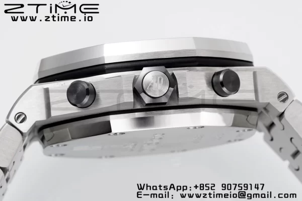 AP Royal Oak Offshore 42mm White Dial APF 1:1 Best Edition on SS Bracelet A3126 - Super Clone Watch | 1:1 Best Version