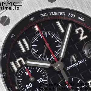 AP Royal Oak Offshore 42mm Gray/Black Dial APF 1:1 Best Edition on SS Bracelet A3126 - Super Clone Watch | 1:1 Best Version
