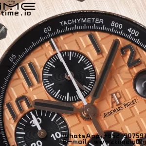 AP Royal Oak Offshore 42mm RG Dial APF 1:1 Best Edition on RG Bracelet A3126 - Super Clone Watch | 1:1 Best Version