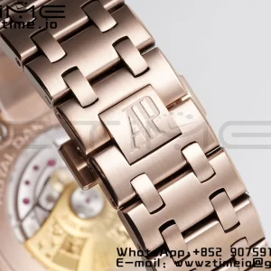 AP Royal Oak Offshore 42mm RG Dial APF 1:1 Best Edition on RG Bracelet A3126 - Super Clone Watch | 1:1 Best Version
