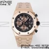 AP Royal Oak Offshore 42mm RG Black Dial APF 1:1 Best Edition on RG Bracelet A3126 - Super Clone Watch | 1:1 Best Version