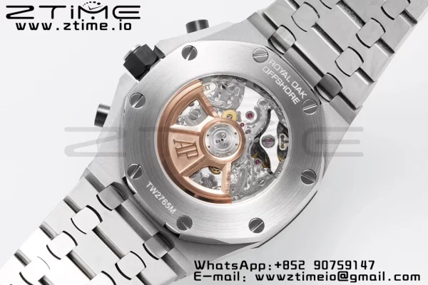 AP Royal Oak Offshore 42mm Blue/White Dial APF 1:1 Best Edition on SS Bracelet A3126 - Super Clone Watch | 1:1 Best Version