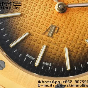 AP ロイヤルオーク 39mm 15202 YG IPF 1:1 ベスト・エディション イエロー/ブラウン文字盤 YGブレスレット A2121 - スーパークローン・ウォッチ｜1:1 ベスト・バージョン