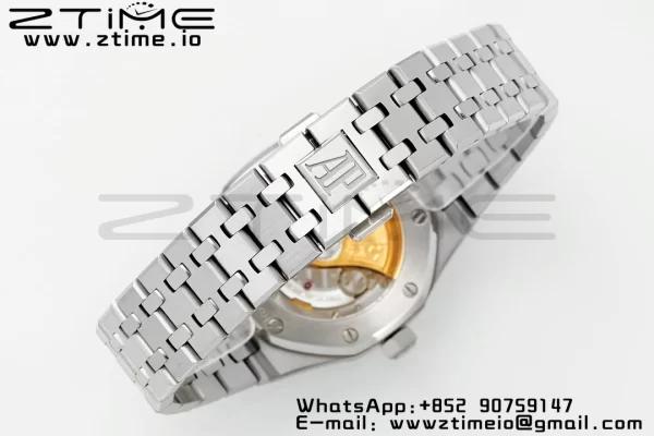 AP Royal Oak 37mm 15450 SS IPF Best Edition White Dial on SS Bracelet SA3120 Super Clone - Super Clone Watch | 1:1 Best Version