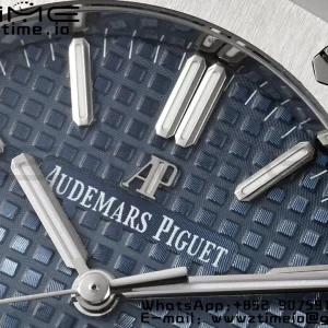 AP Royal Oak 37mm 15450 SS IPF Best Edition Blue Dial on SS Bracelet SA3120 Super Clone - Super Clone Watch | 1:1 Best Version
