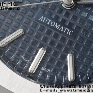 AP Royal Oak 37mm 15450 SS IPF Best Edition Blue Dial on SS Bracelet SA3120 Super Clone - Super Clone Watch | 1:1 Best Version