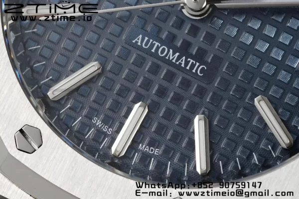 AP Royal Oak 37mm 15450 SS IPF Best Edition Blue Dial on SS Bracelet SA3120 Super Clone - Super Clone Watch | 1:1 Best Version