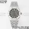 AP Royal Oak 37mm 15450 SS IPF Best Edition Gray Dial on SS Bracelet SA3120 Super Clone - Super Clone Watch | 1:1 Nejlepší verze