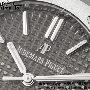 AP Royal Oak 37mm 15450 SS IPF Best Edition Gray Dial on SS Bracelet SA3120 Super Clone - Super Clone Watch | 1:1 Best Version