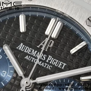 AP Royal Oak Chrono 26331 SS IPF 1:1 Best Edition Gray/Blue Dial on SS Bracelet A7750 - Super Clone Watch | 1:1 Best Version