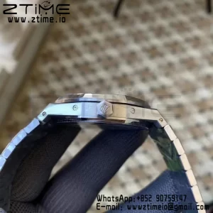AP Royal Oak 41mm Complicated 26574ST SS APSF  1:1 Best Edition Blue Dial on SS Bracelet A5134 (CHS) - Super Clone Watch | 1:1 Best Version