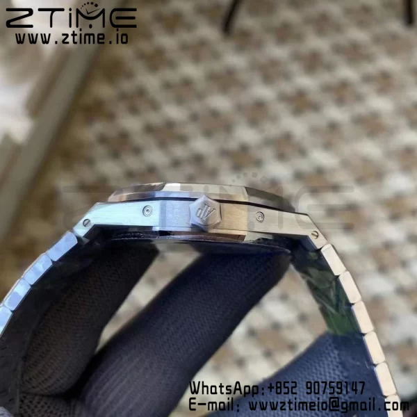 AP Royal Oak 41mm Complicated 26574ST SS APSF  1:1 Best Edition Blue Dial on SS Bracelet A5134 (CHS) - Super Clone Watch | 1:1 Best Version
