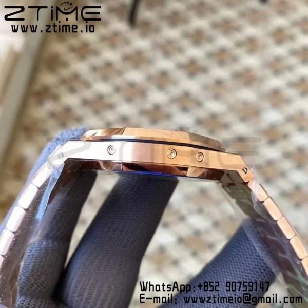 AP Royal Oak 41mm Complicated 26609TI RG APSF1:1 Best Edition RG Dial on RG Bracelet A5134 (CHS) - Ρολόι Super Clone | 1:1 Best Version
