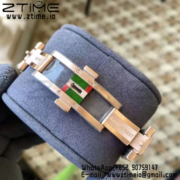 AP Royal Oak 41mm Complicated 26609TI RG APSF1:1 Best Edition RG Dial on RG Bracelet A5134 (CHS) - Ρολόι Super Clone | 1:1 Best Version