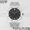 AP Lady Royal Oak 67650 33mm SS ZF 1:1 Best Edition Black Dial on SS Bracelet ETA Quartz - Super Clone Watch | 1:1 Best Version