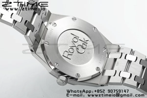 AP Lady Royal Oak 67650 33mm SS ZF 1:1 Best Edition Black Dial on SS Bracelet ETA Quartz - Super Clone Watch | 1:1 Best Version