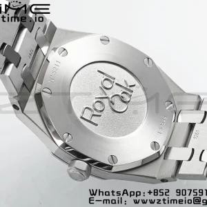 AP Lady Royal Oak 67651 33mm SS ZF 1:1 Best Edition White Dial Diamonds Bezel on SS Bracelet ETA Quartz - Super Clone Watch | 1:1 Best Version