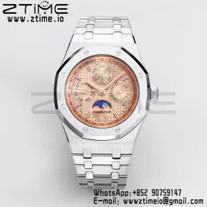 AP Royal Oak 41mm Complicated 26574 SS BBRF1:1 Best Edition RG Dial on SS Bracelet A5134 - Super Clone Watch | 1:1 Best Version