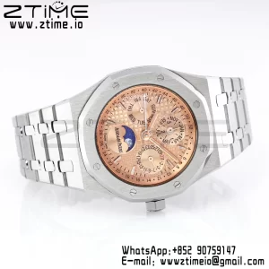 AP Royal Oak 41mm Complicated 26574 SS BBRF1:1 Best Edition RG Dial on SS Bracelet A5134 - Super Clone Watch | 1:1 Best Version