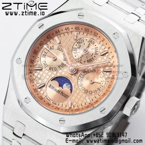 AP Royal Oak 41mm Complicated 26574 SS BBRF1:1 Best Edition RG Dial on SS Bracelet A5134 - Super Clone Watch | 1:1 Best Version