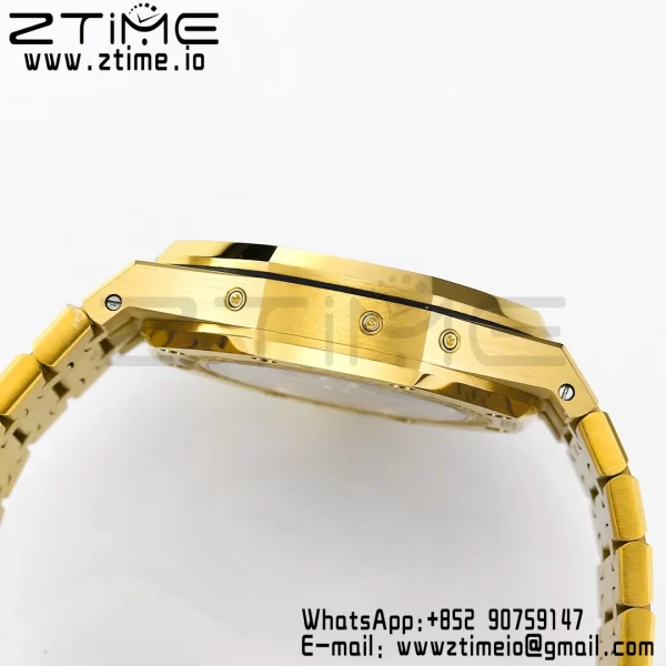 Royal Oak 41mm Complicated 26574 YG BBRF1:1 Best Edition Blue Dial on YG Bracelet A5134 - Super Clone Watch | 1:1 Best Version