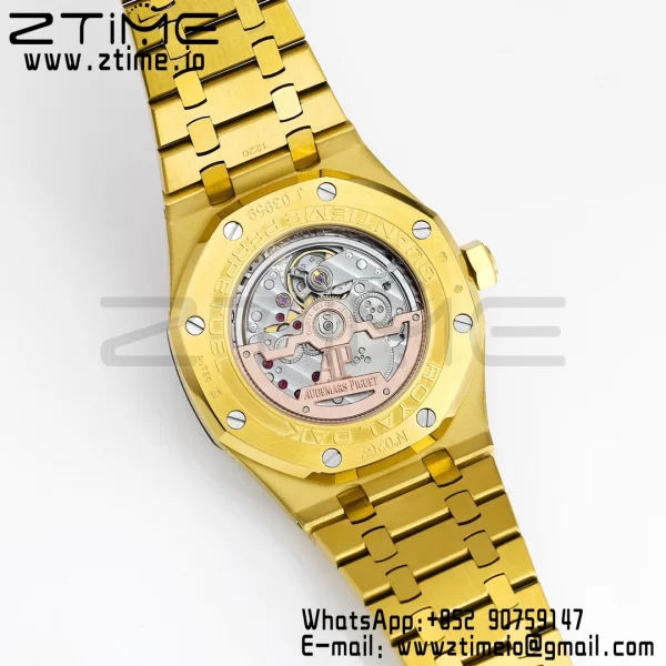 Royal Oak 41mm Complicated 26574 YG BBRF1:1 Best Edition Blue Dial on YG Bracelet A5134 - Super Clone Watch | 1:1 Best Version