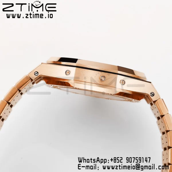 AP Royal Oak 41mm Complicated 26574 RG BBRF1:1 Best Edition Blue Dial on RG Bracelet A5134 - Super Clone Watch | 1:1 Best Version