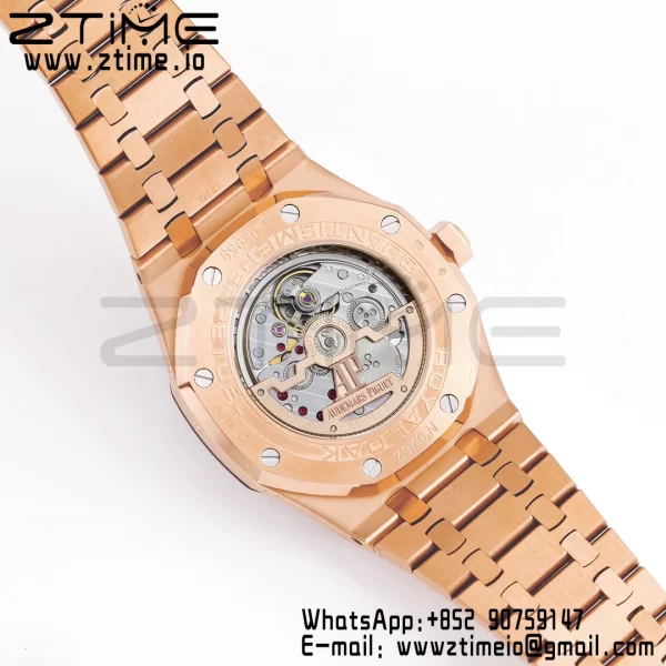 AP Royal Oak 41mm Complicated 26574 RG BBRF1:1 Best Edition Blue Dial on RG Bracelet A5134 - Super Clone Watch | 1:1 Best Version