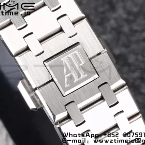 AP Royal Oak 2018 SIHH SS Tourbillon R8F Diamond Bezel Black Sunburst Tapisserie Dial on SS Bracelet V3 - Super Clone Watch | 1:1 Best Version
