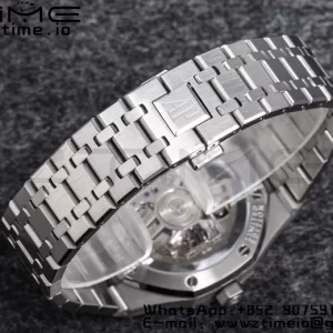 AP Royal Oak SS Tourbillon R8F Pure Gray Dial Sticker Makers on Bracelet Flying Tourb - Super Clone Watch | 1:1 Best Version