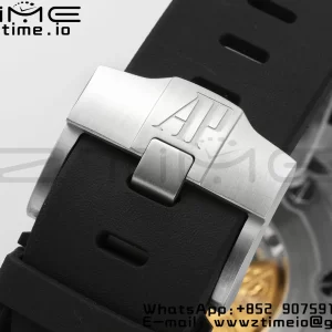 AP Royal Oak Offshore Diver 15710 APSF 1:1 Best Edition Black Dial on Black Rubber Strap SA3120 Super Clone V2 - Super Clone Watch | 1:1 Best Version