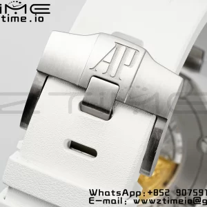 AP Royal Oak Offshore Diver 15707 White Ceramic APSF 1:1 Best Edition SA3120 Super Clone - Super Clone Watch | 1:1 Best Version