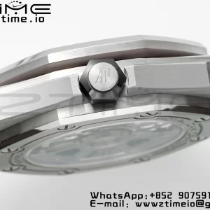 AP Royal Oak Offshore Diver 15720 SS APSF 1:1 Best Edition Cadran gri pe curea de cauciuc gri A4308 Super Clone - Super Clone Watch | 1:1 Best Version