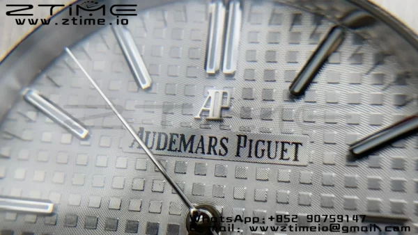 AP Royal Oak 41mm 15400 SS APSF 1:1 Best Edition White Textured Dial on SS Bracelet SA3120 Super Clone V3 - Super Clone Watch | 1:1 Best Version