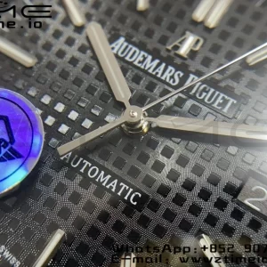 AP Royal Oak 41mm 15400 SS APSF 1:1 Best Edition Black Textured Dial on SS Bracelet SA3120 Super Clone V3 - Super Clone Watch | 1:1 Best Version