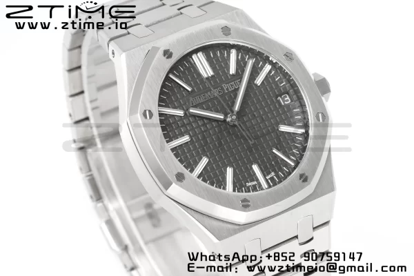 AP Royal Oak 41mm 15510 "50th Anniversary" SS APSF 1:1 Best Edition Gray Dial on SS Bracelet SA4302 Super Clone V2 - Super Clone Watch | 1:1 Best Version