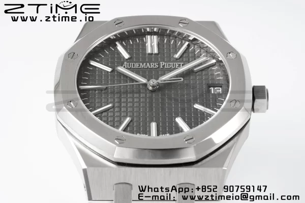 AP Royal Oak 41mm 15510 "50th Anniversary" SS APSF 1:1 Best Edition Gray Dial on SS Bracelet SA4302 Super Clone V2 - Super Clone Watch | 1:1 Best Version