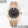 AP Royal Oak 41mm 15510 "50th Anniversary" RG APSF 1:1 Best Edition Black Dial on RG Bracelet SA4302 Super Clone V2 - Super Clone Watch | 1:1 Best Version