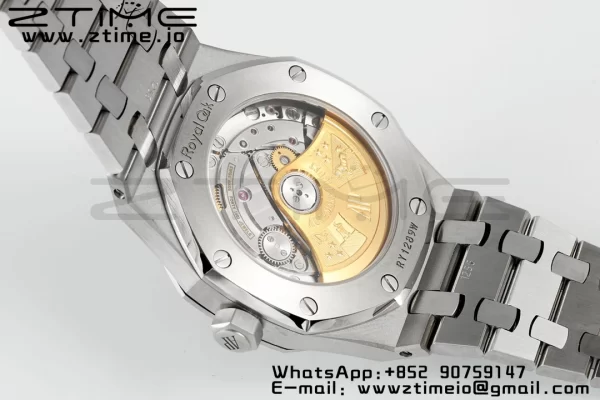 AP Royal Oak 41mm 15400 SS ZF 1:1 Best Edition Quadrante bianco testurizzato su bracciale SS V2 SA3120 Super Clone - Orologio Super Clone | 1:1 Best Version