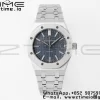 AP Royal Oak 37mm 15450 SS APSF 1:1 Best Edition Quadrante blu testurizzato su bracciale SS SA3120 Super Clone V2 - Orologio Super Clone | 1:1 Best Version