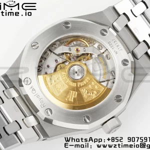 AP Royal Oak 37mm 15450 SS APSF 1:1 Best Edition White Textured Dial on SS Bracelet SA3120 Super Clone V2 - Super Clone Watch | 1:1 Best Version